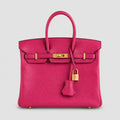 Hermès Birkin 25 Chèvre Rose Pourpre – Gold