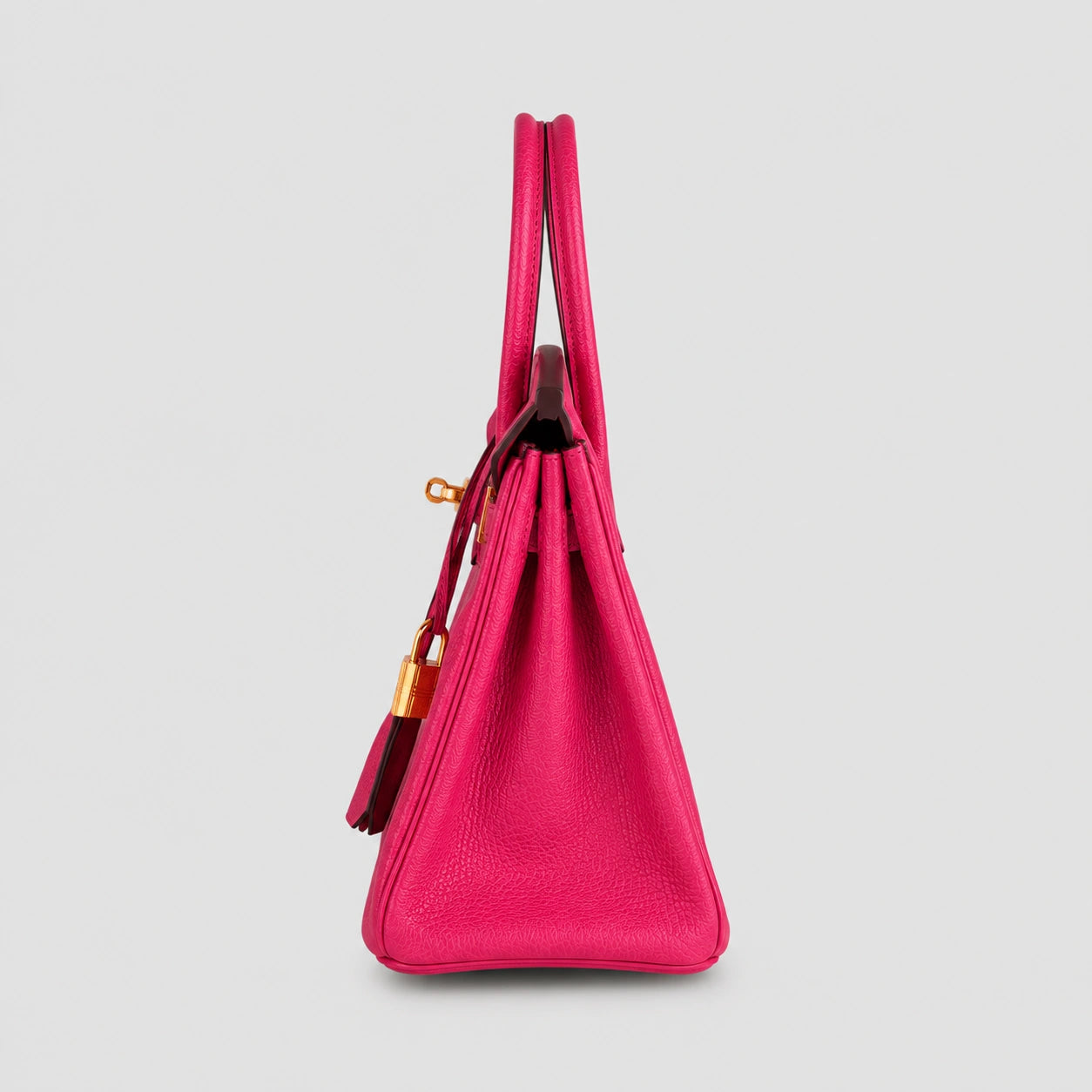 Hermès Birkin 25 Chèvre Rose Pourpre – Gold