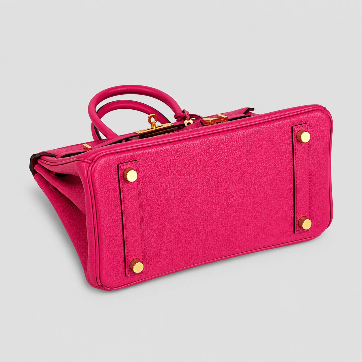 Hermès Birkin 25 Chèvre Rose Pourpre – Gold