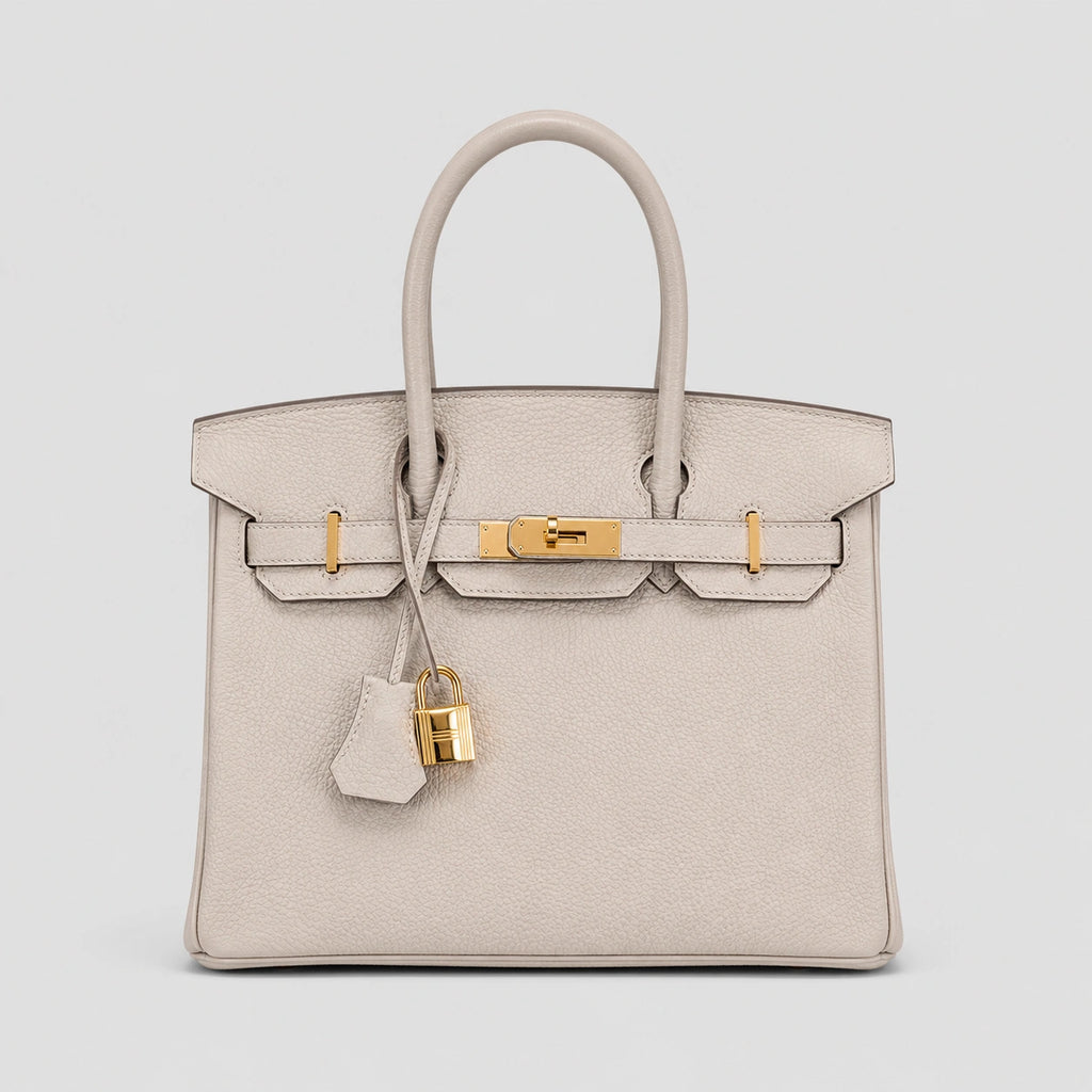 Hermès Birkin 30 Togo Craie – Gold