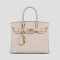 Hermès Birkin 30 Togo Craie – Gold