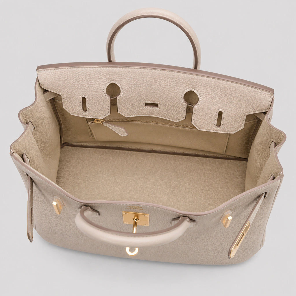 Hermès Birkin 30 Togo Craie – Gold
