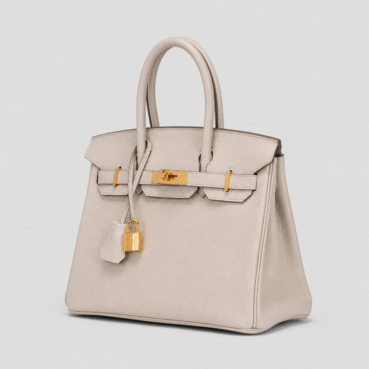 Hermès Birkin 30 Togo Craie – Gold