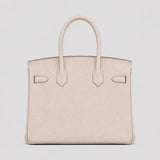 Hermès Birkin 30 Togo Craie Gold — Rückansicht | Luren Authentisch
