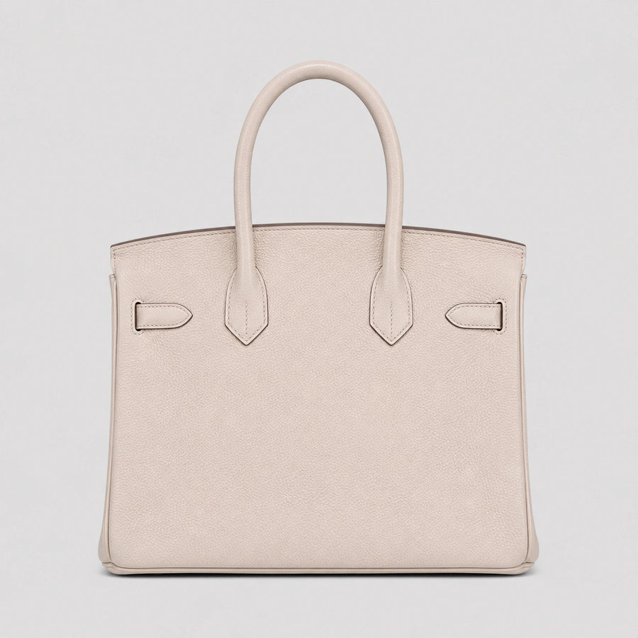 Hermès Birkin 30 Togo Craie Gold — Rückansicht | Luren Authentisch
